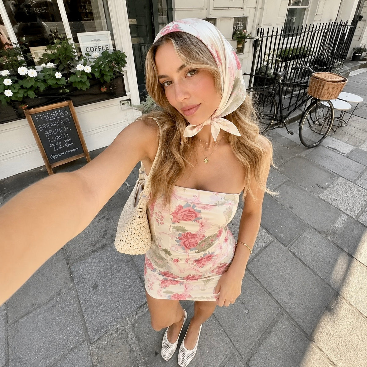 Katie Dress - Women's Floral Tube Dress