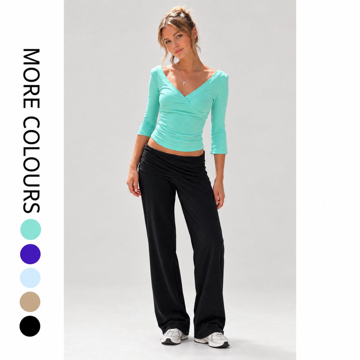 Mikey Top - Chic V Neck Top
