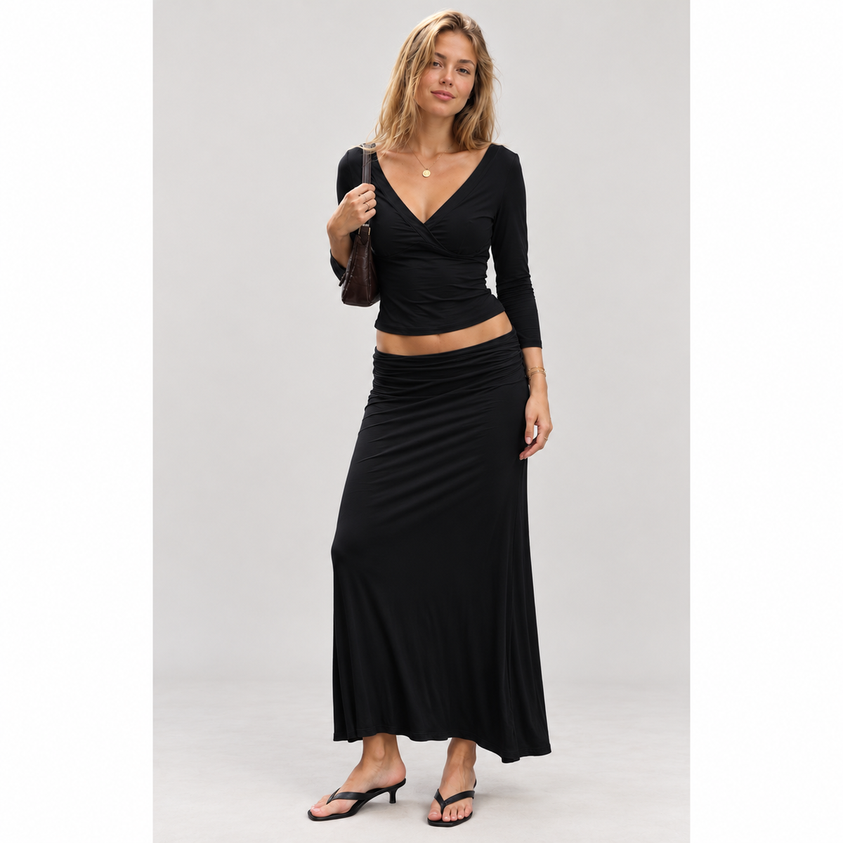 Mikey Top - Chic V Neck Top